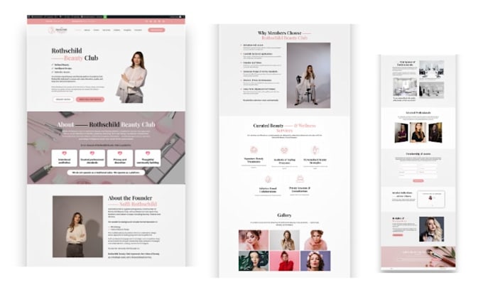 do wordpress website design, wordpress landing page with elementor pro