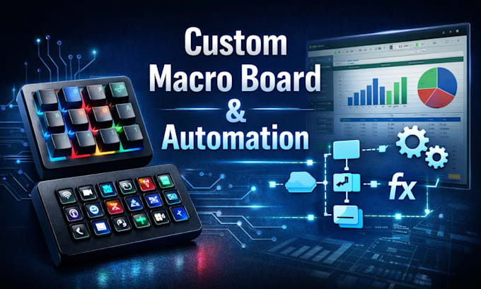 design your custom programmable macro keyboard and stream deck for gamers