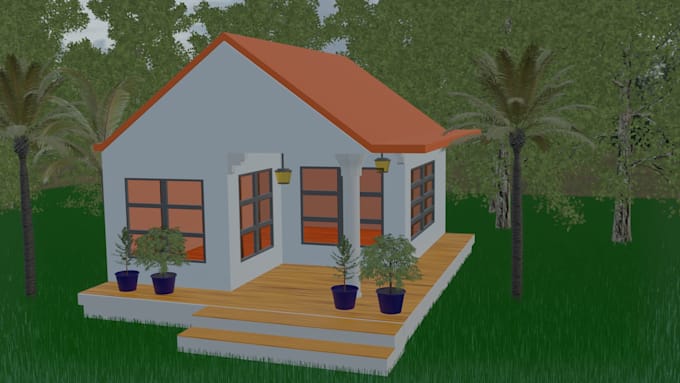 render 3d exterior and interior architectural home design arch viz