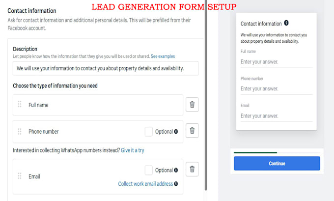 setup and manage facebook ads campaign for lead generation