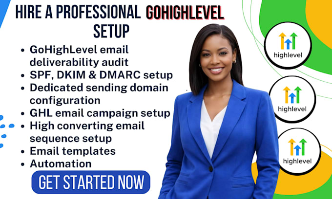 setup email deliverability campaign email template stop spam fix email issue ghl