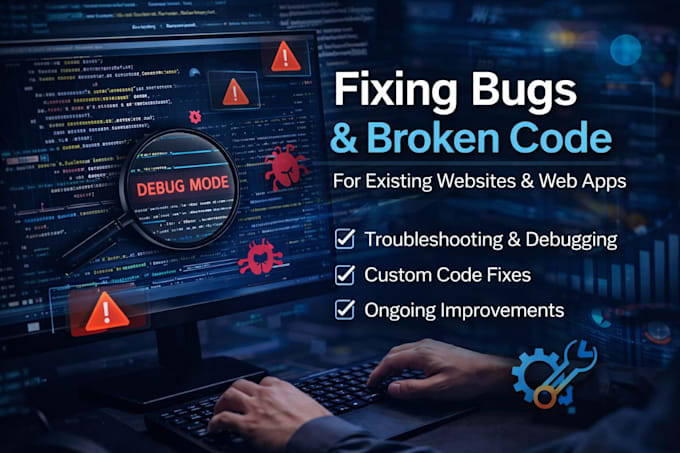 debug and fix complex issues in custom coded web apps