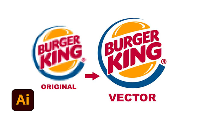 cleanup, vector tracing, recreate, convert logo or image to vector