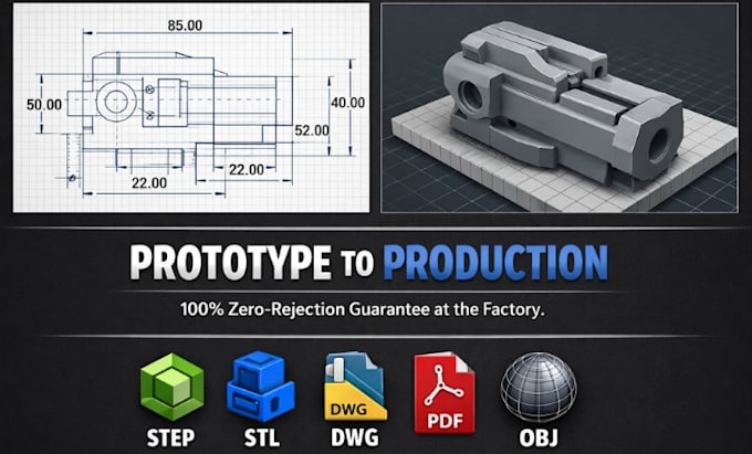 Do industrial product design, 3d cad model and mechanical product ...
