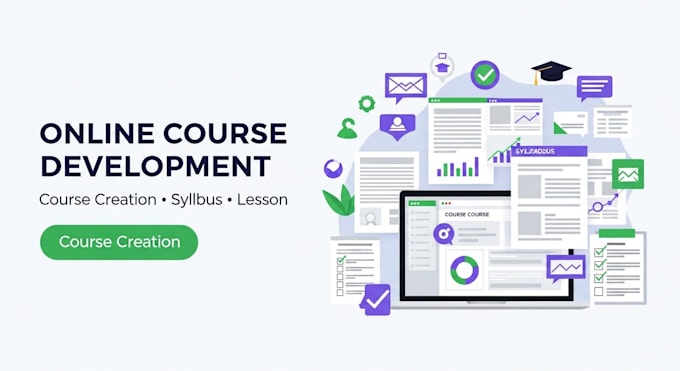 develop online course, course creation, course syllabus, lesson plan