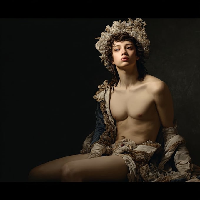 paint baroque inspired art in realism
