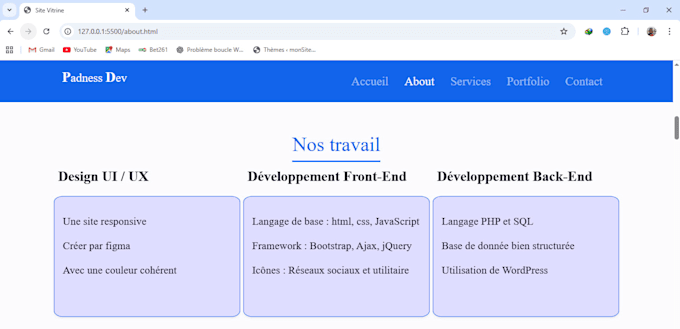 create a modern responsive website UI UX