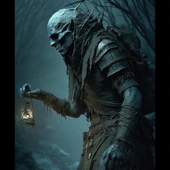 fantasy horror and fantasy horror character