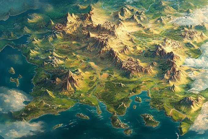create custom medieval maps for your next fantasy novel