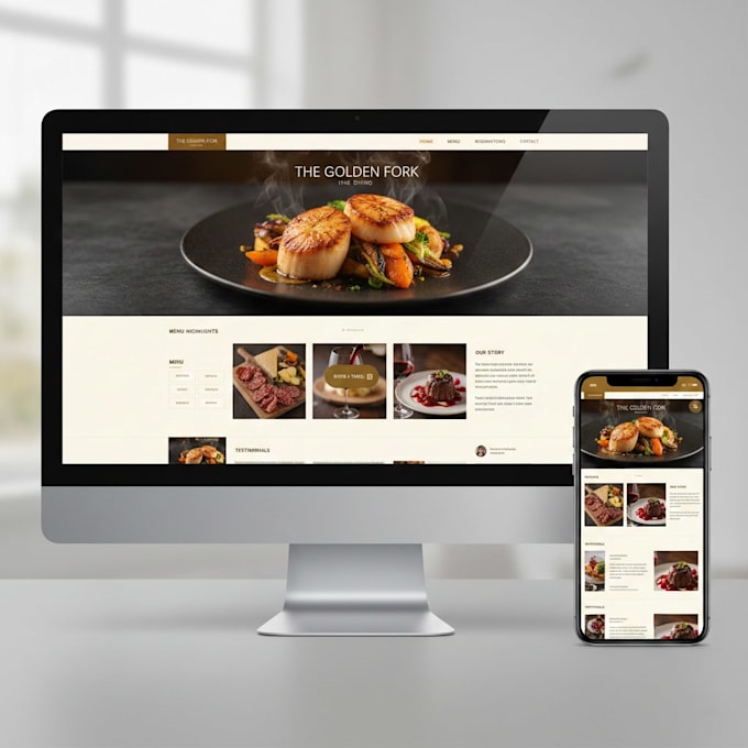 design responsive website using HTML, CSS and javascript