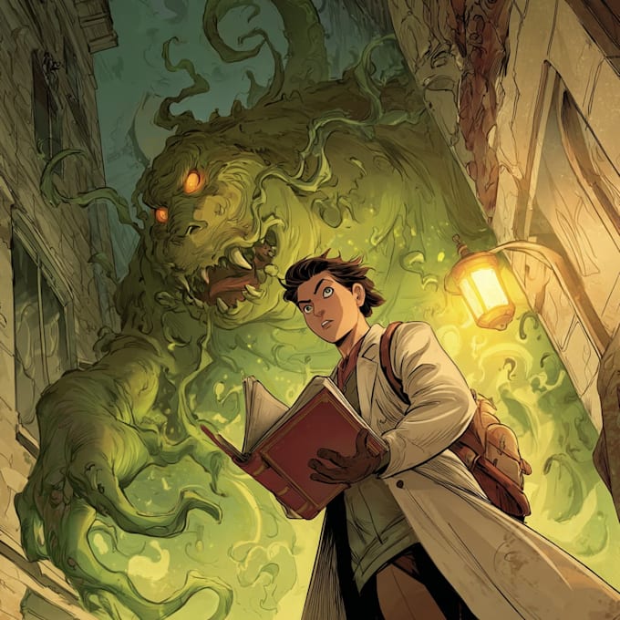 draw and write your illustrated book or comic book