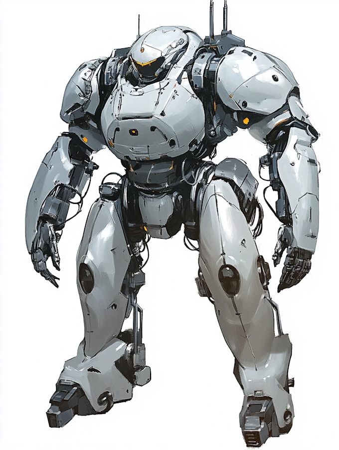 high quality robot, mecha concepts