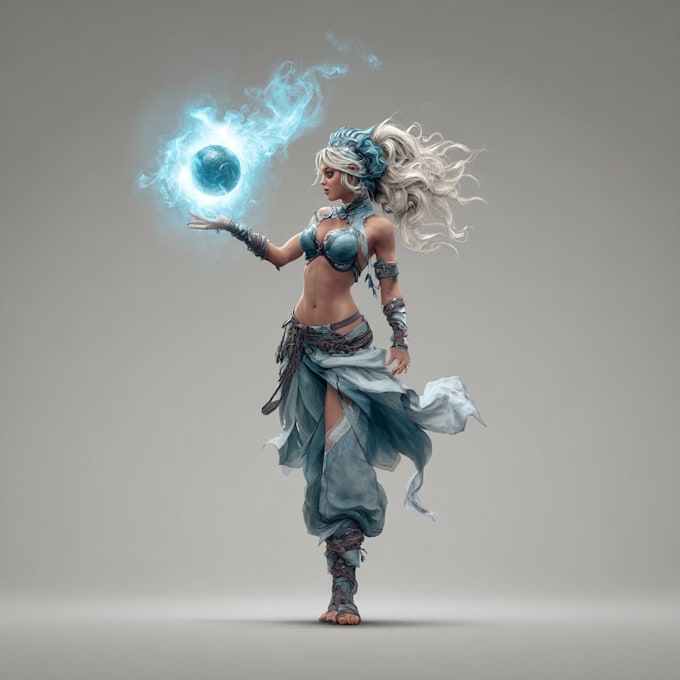 fantasy character and character art
