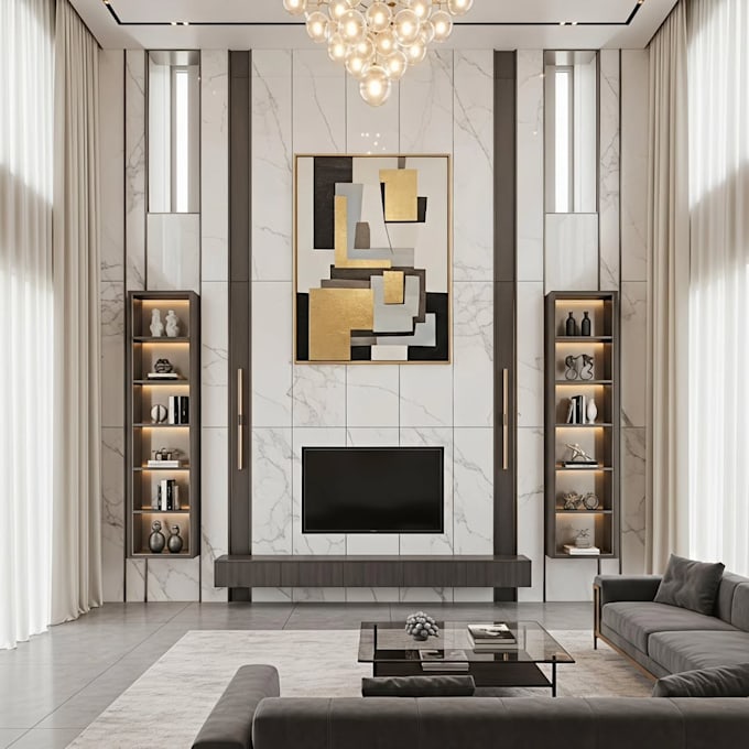 do luxury interiors with high quality renders
