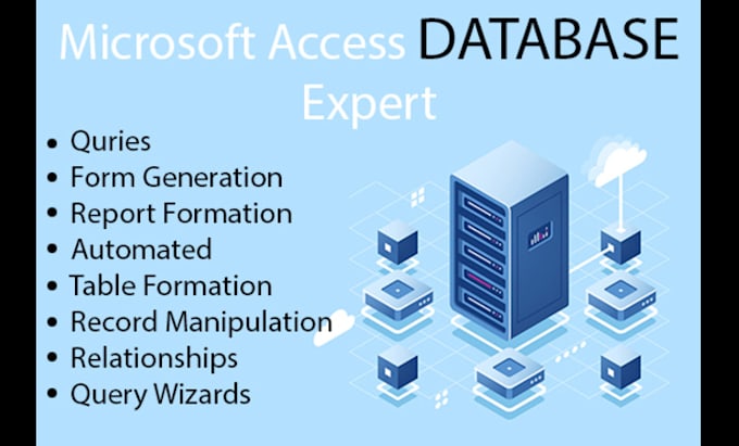 develop microsoft access database projects for you