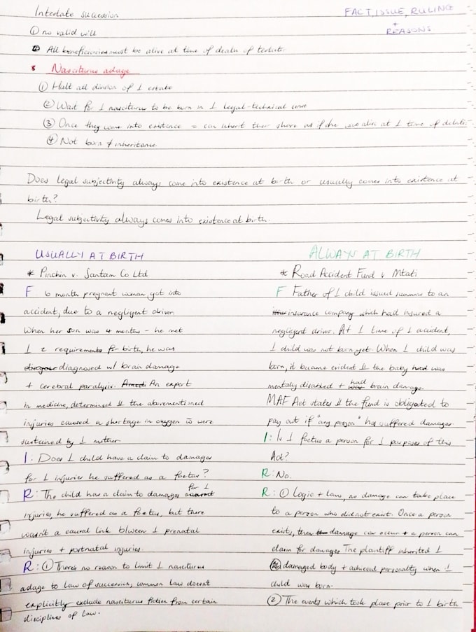 accurately proofread and convert handwritten notes to word