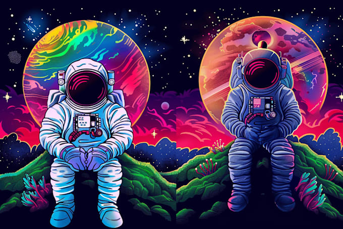 design space themed illustration