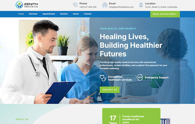 develop custom wordpress websites with elementor