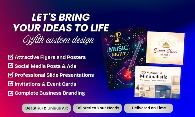 custom canva designs, editable, modern templates
