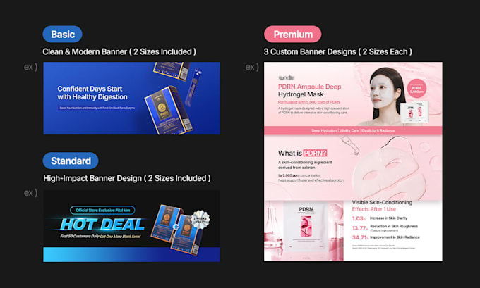 design professional website banner and slider ads