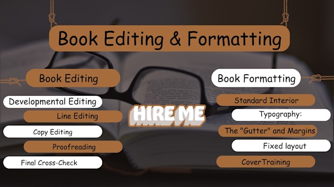 do developmental and formatting for non fiction fiction