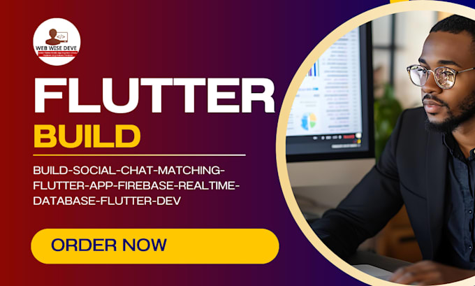 build social chat matching flutter app firebase realtime database flutter dev