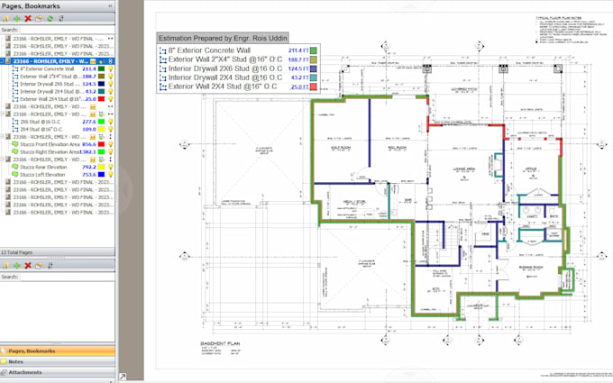 do construction material takeoff and cost estimation
