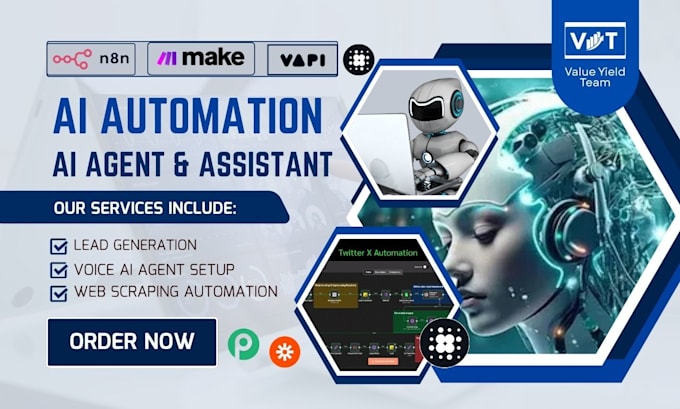 setup retell ai voice agent ai receptionist vapi ai calling agent n8n workflow