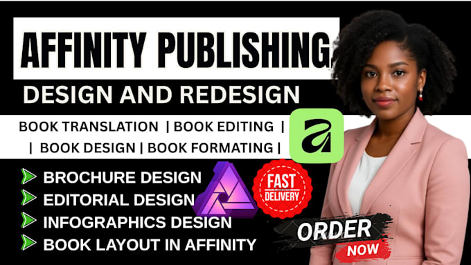 book formatting, layout in affinity publisher, word and indesign publishing
