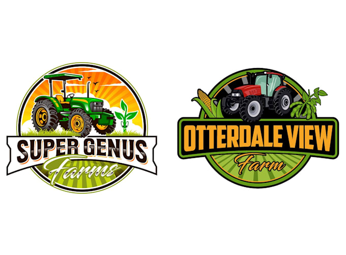 design modern tractor logo for your company