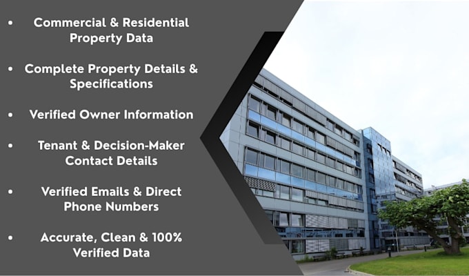 provide commercial real estate properties using costar