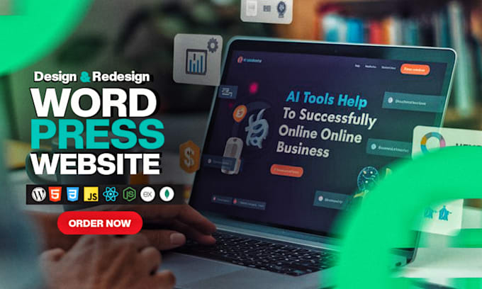 build website development, design or redesign, and build wordpress website