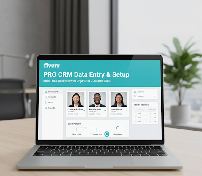 do CRM management, data cleanup, and optimization