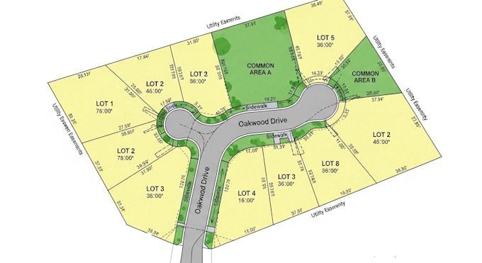 design accurate lot subdivision layouts for your property