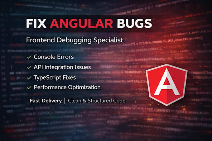 fix bugs in angular applications