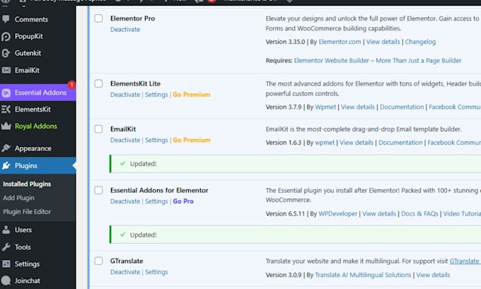 do monthly website maintenance, fix and support wordpress