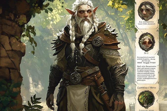 do dnd character for you