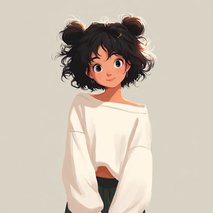create a anime character