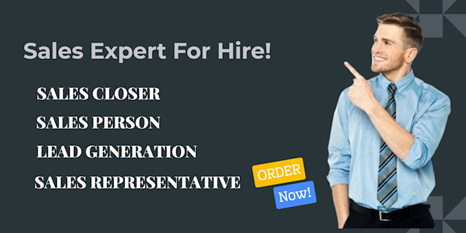 sales representative sales closer high ticket b2b lead