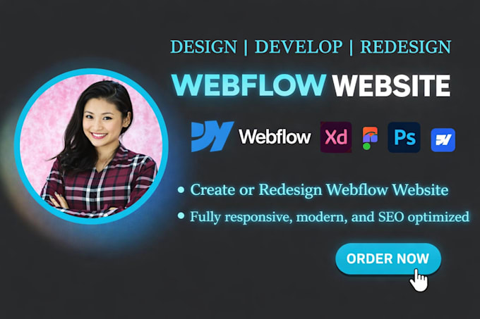 develop webflow website, figma to webflow, webflow animation, fix webflow