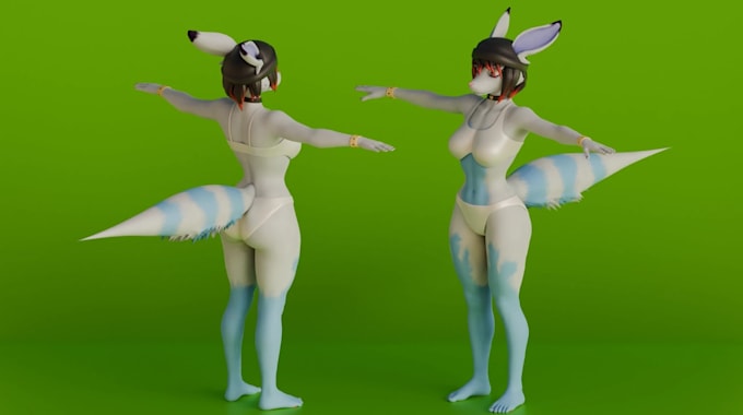 vrchat avatar gesture, emotes, toggles, outfits, props, physics for PC and quest
