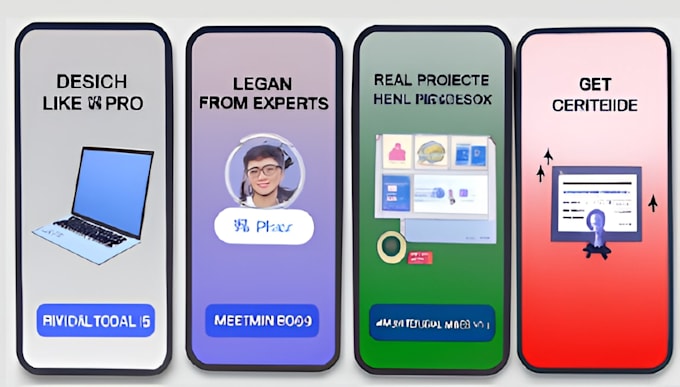 design modern user friendly UI UX for and mobile apps