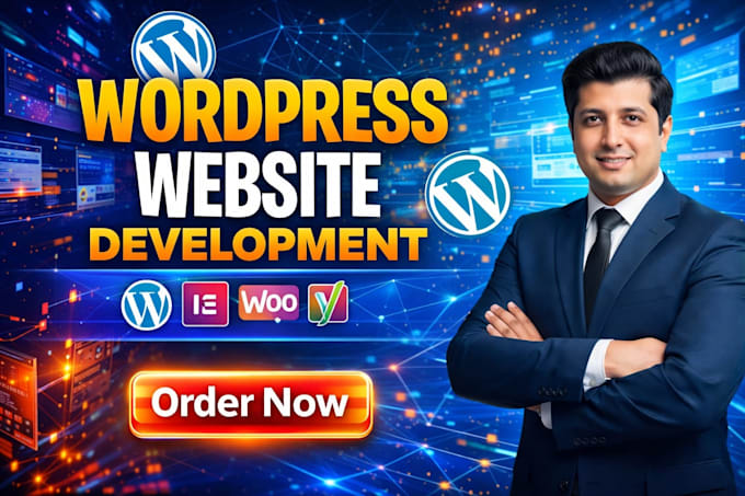 design a responsive wordpress landing page using elementor  pro, ecommerce