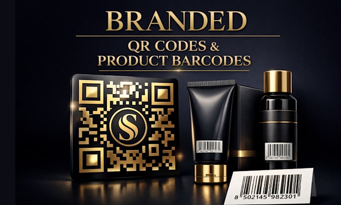create branded qr codes and scannable barcodes for fast ordering