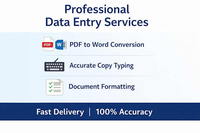 offer reliable data entry and excel editing support