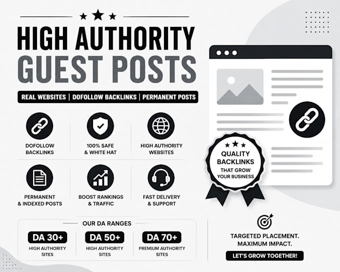 do manual guest posting for SEO