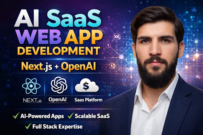 Build ai powered saas web app using next js and openai by Moh_asefdev ...