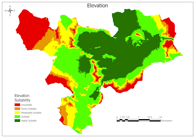 create professional gis site selection and suitability analysis using ahp