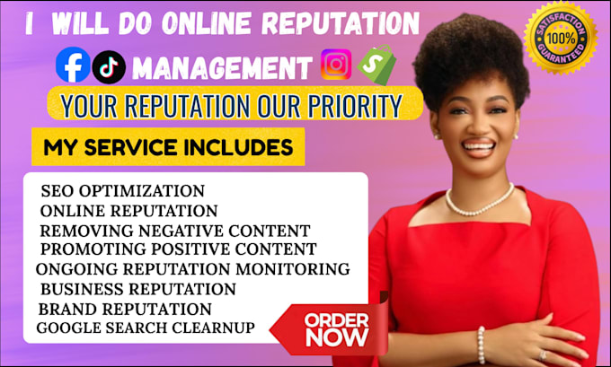 improve online reputation management, ORM, services to suppress negative links