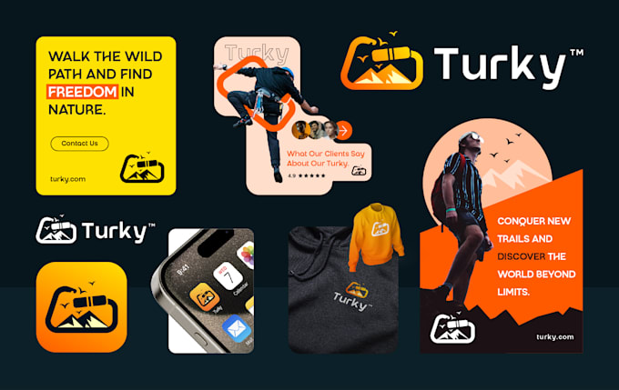 design a custom logo and corporate brand identity guidelines